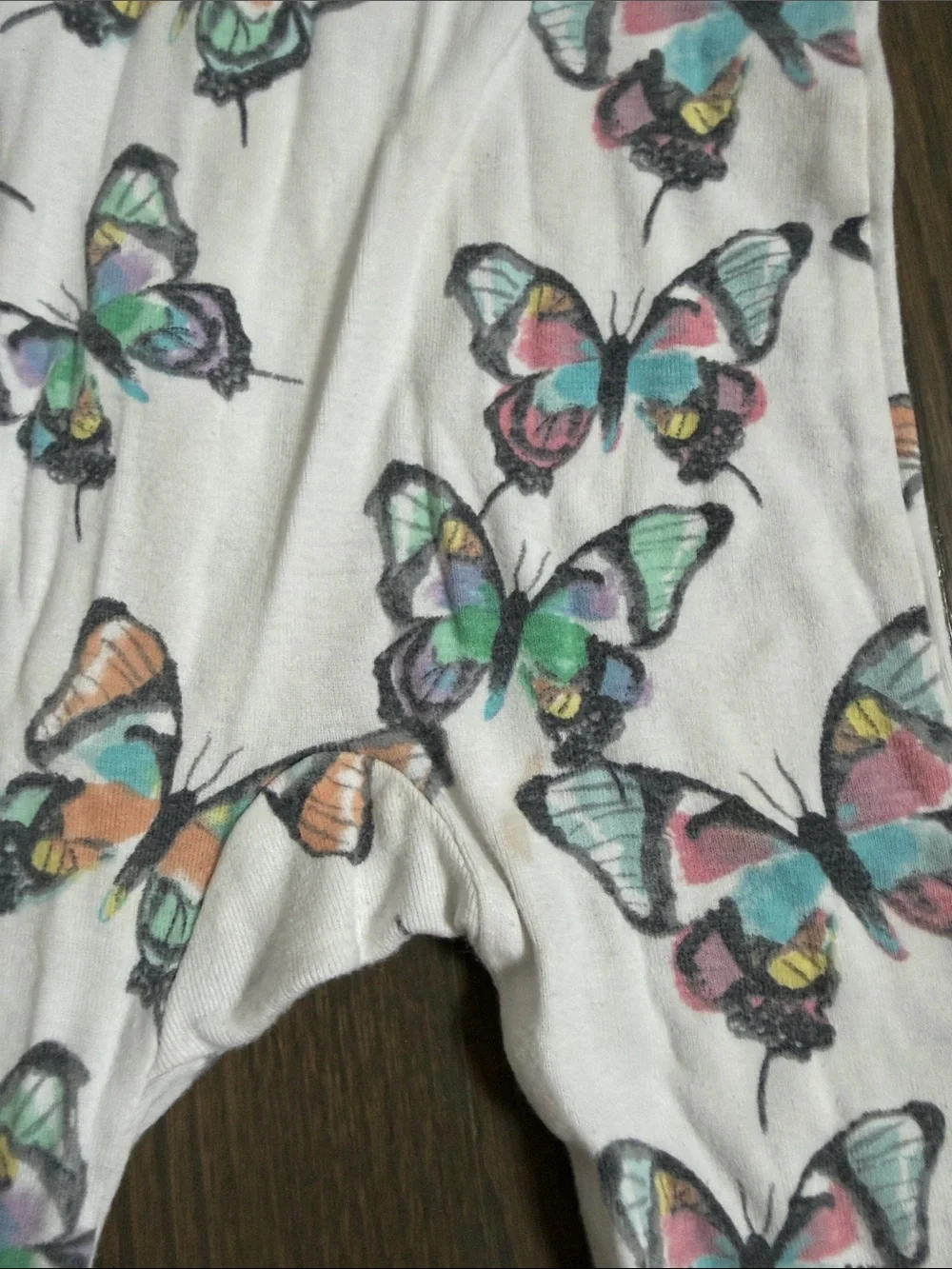 Burt’s Bees Baby Butterfly Footed Sleeper – 12M